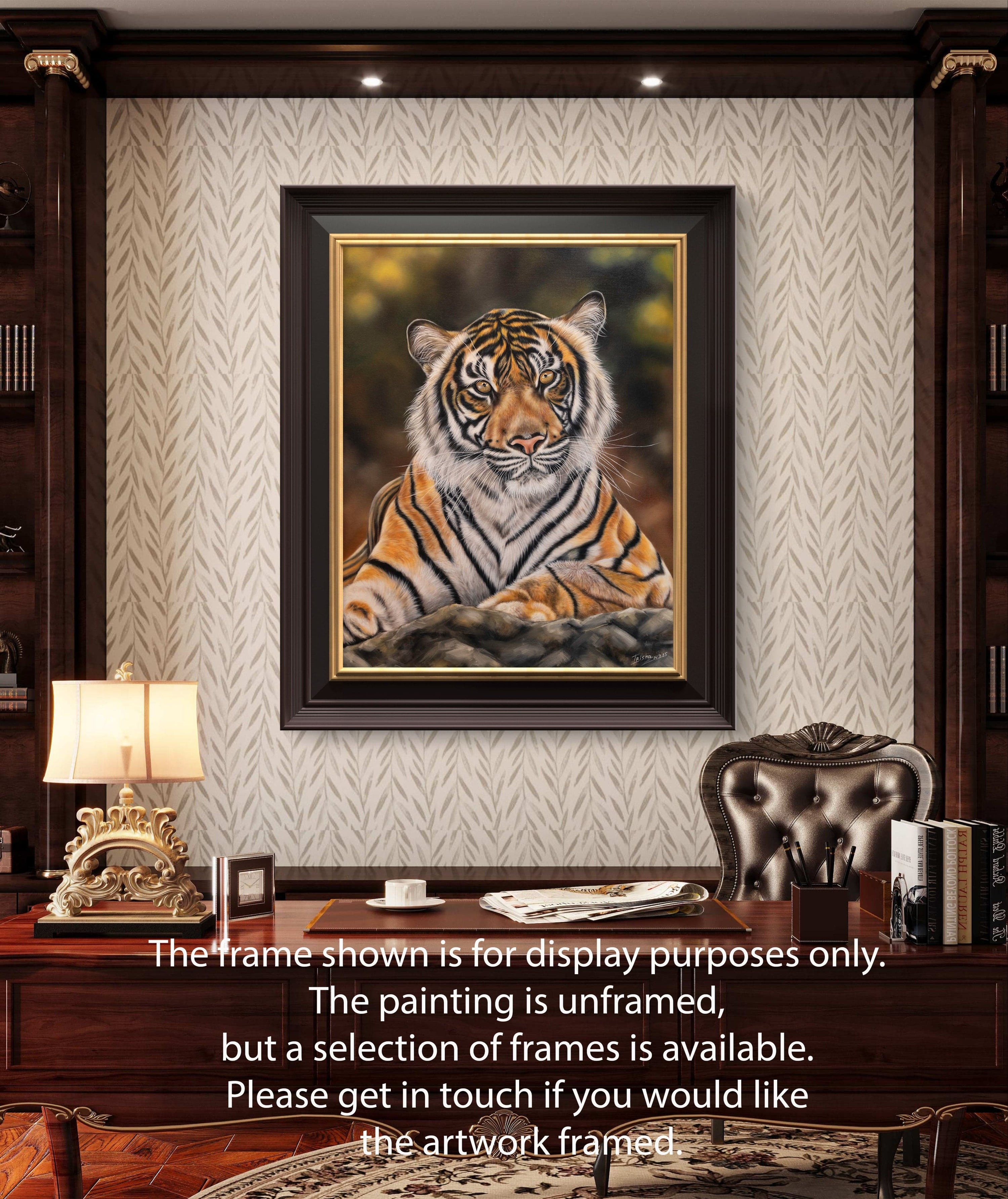 art for sale tiger oil painting