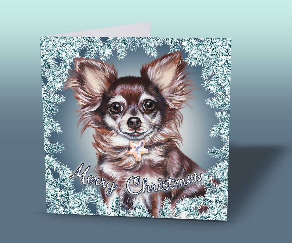 Chihuahua Christmas Card