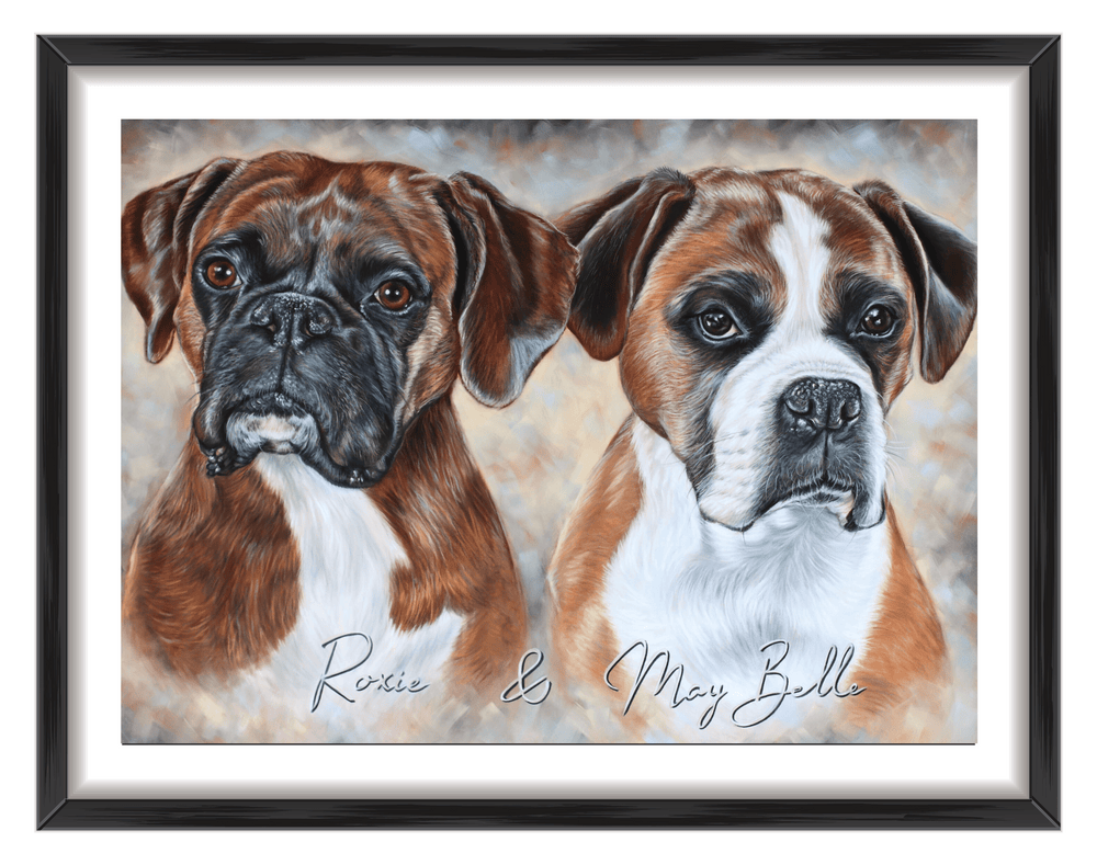 custom dog portraits uk