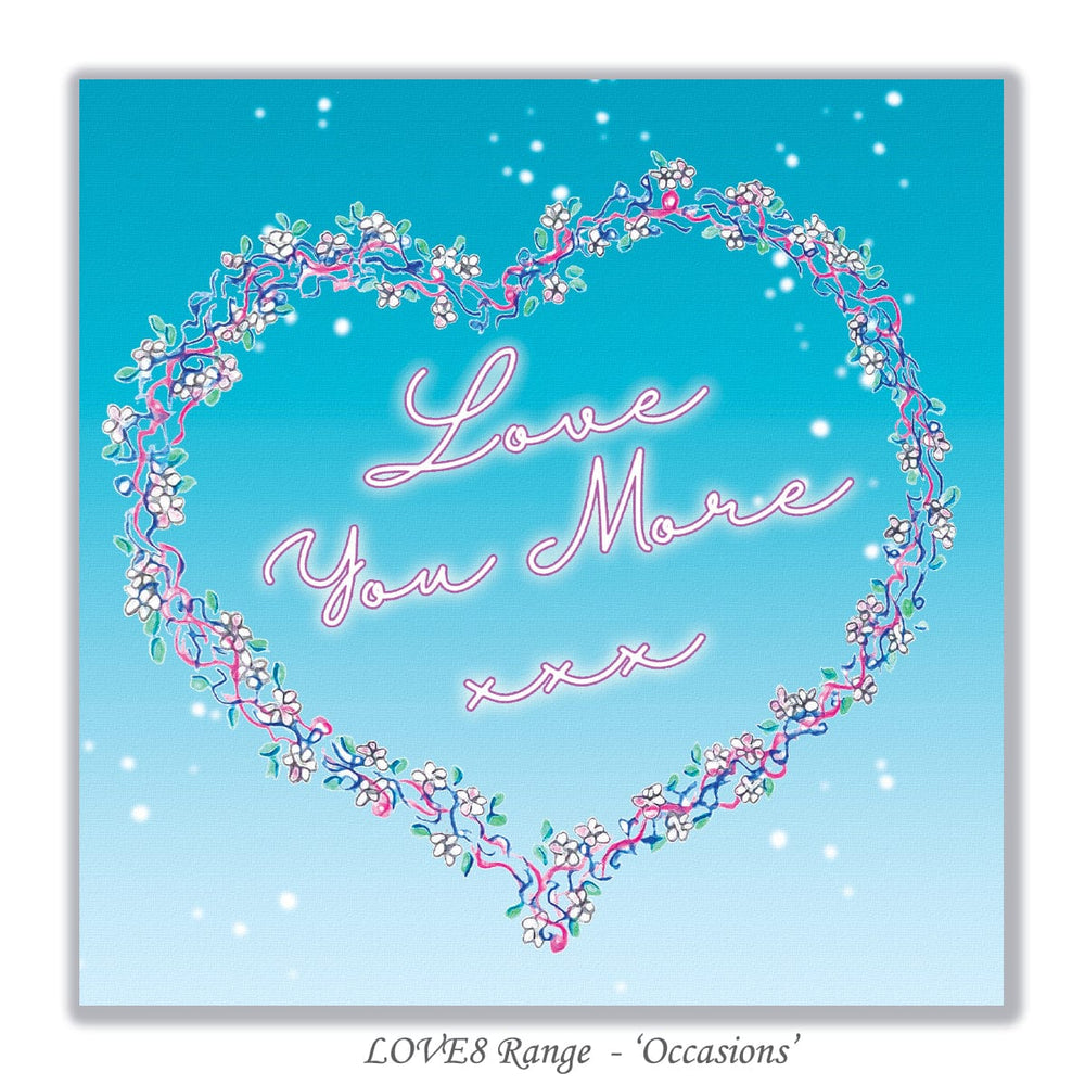 Valentines card heart