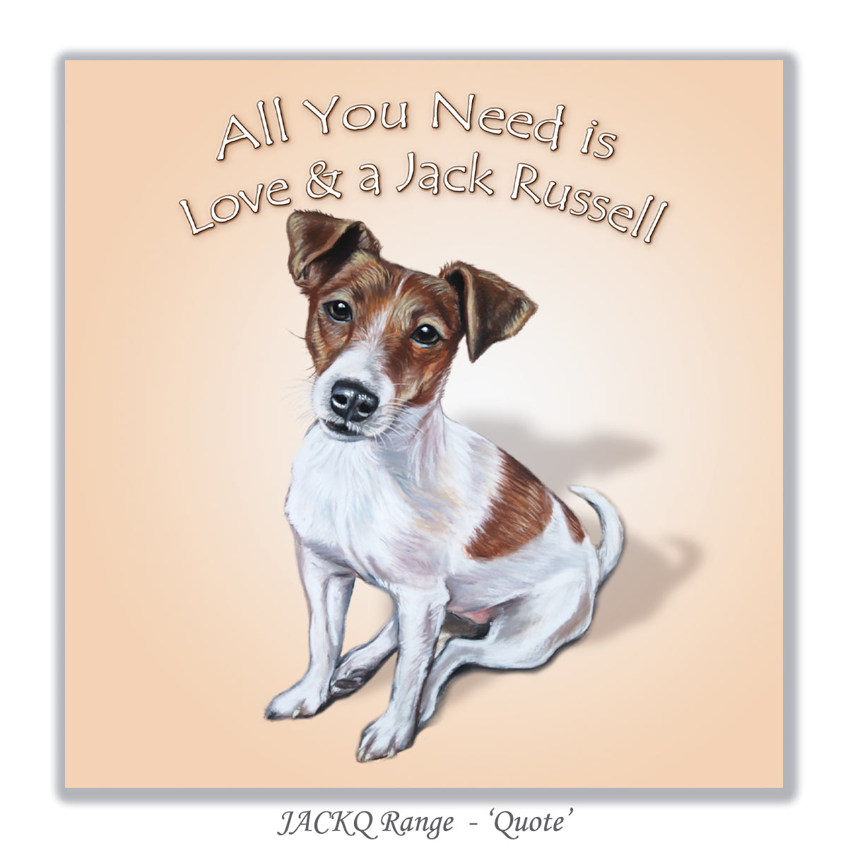 Jack Russell Quote Greeting Card