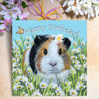 birthday card guinea pig