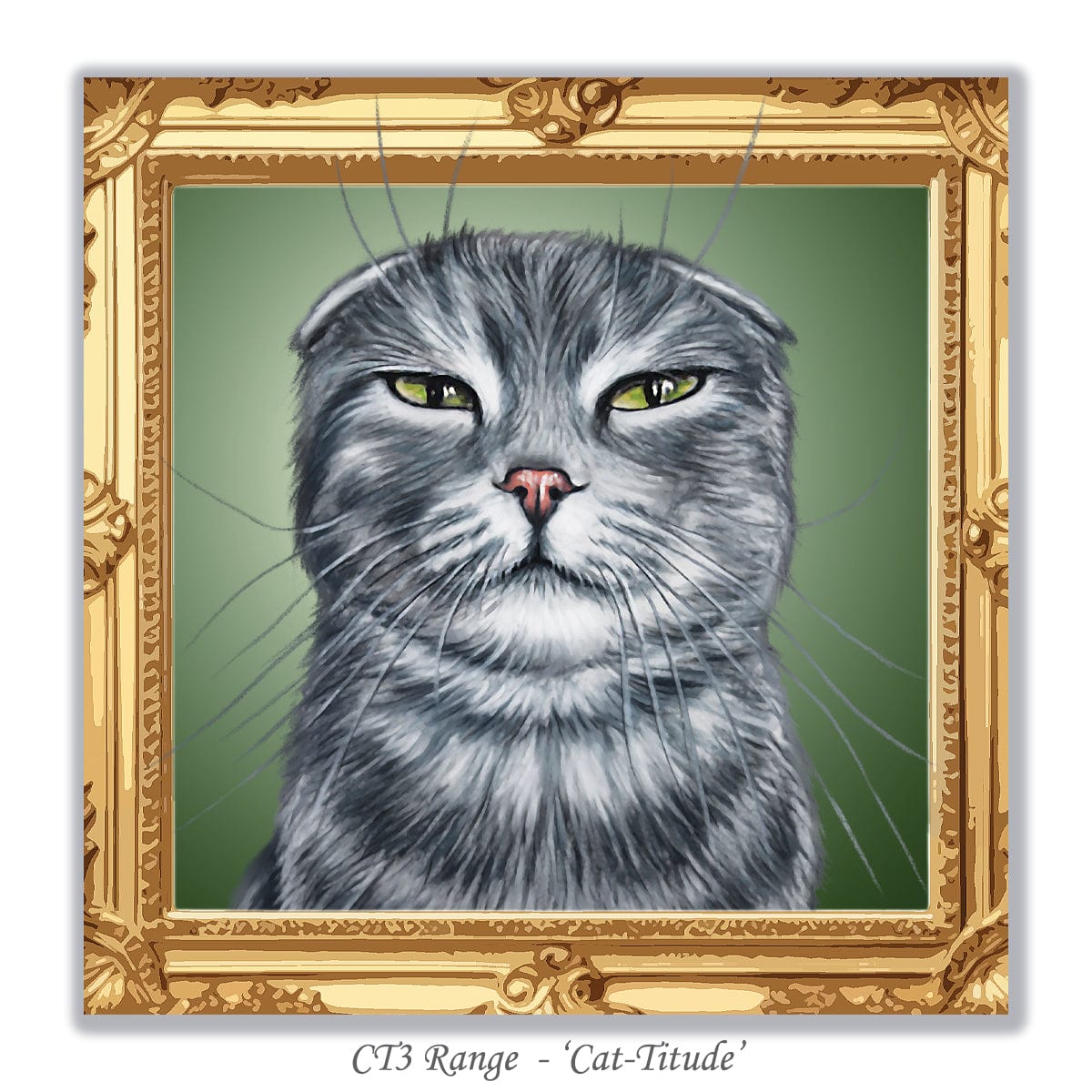 cat birthday card