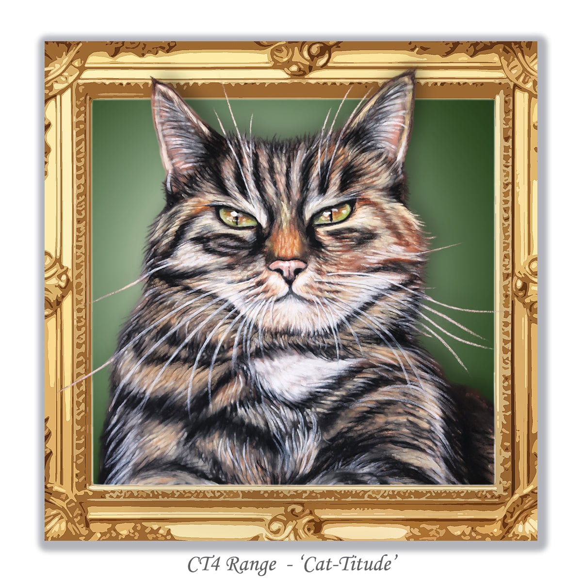 cat greeting card