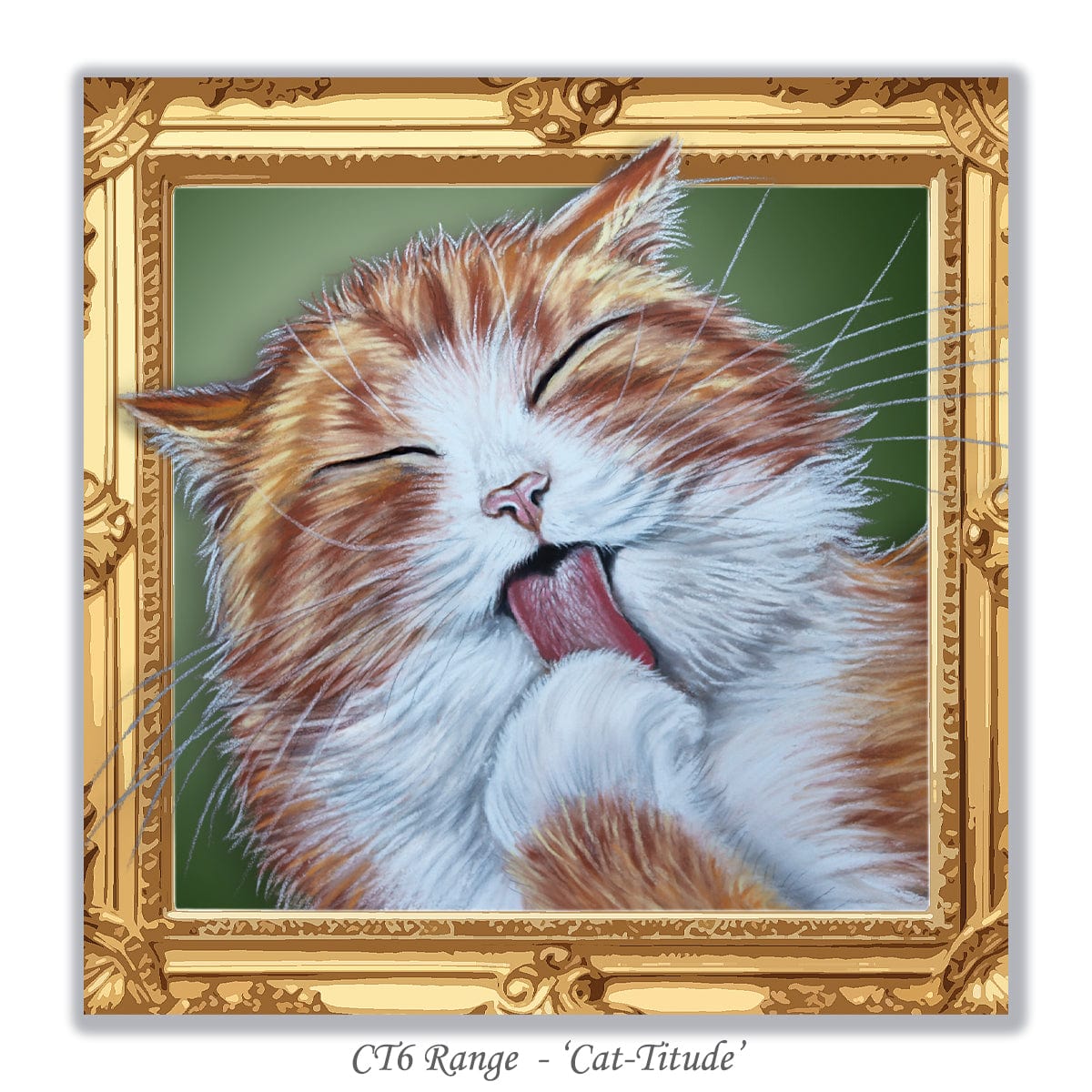 cat greeting card