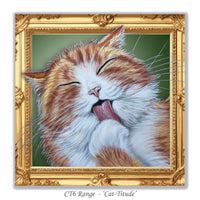cat greeting card