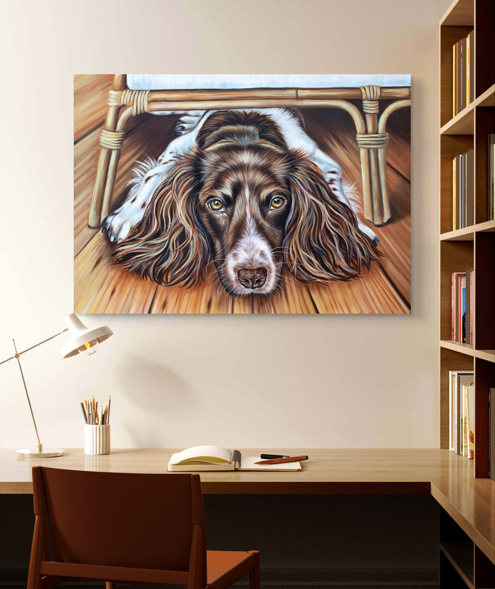 dog art for sale Springer Spaniel