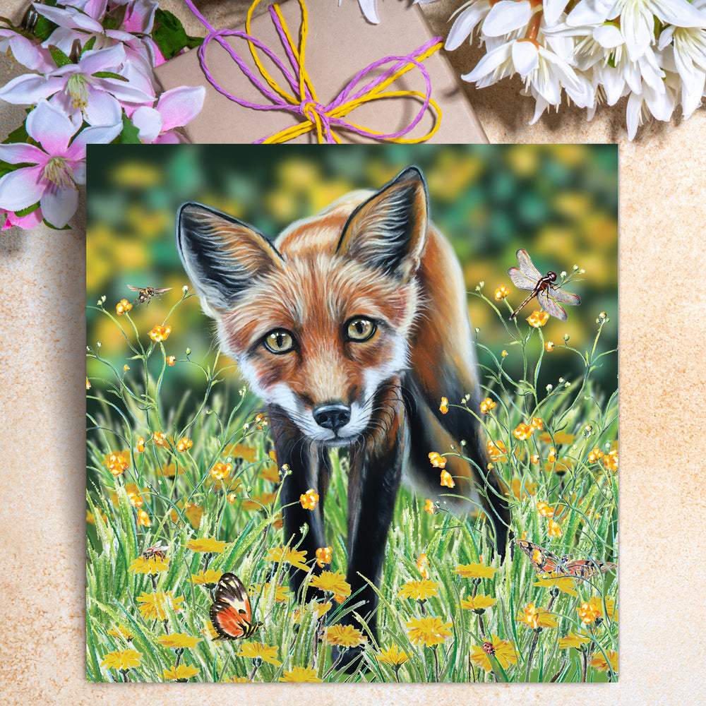 Fox Greeting Card