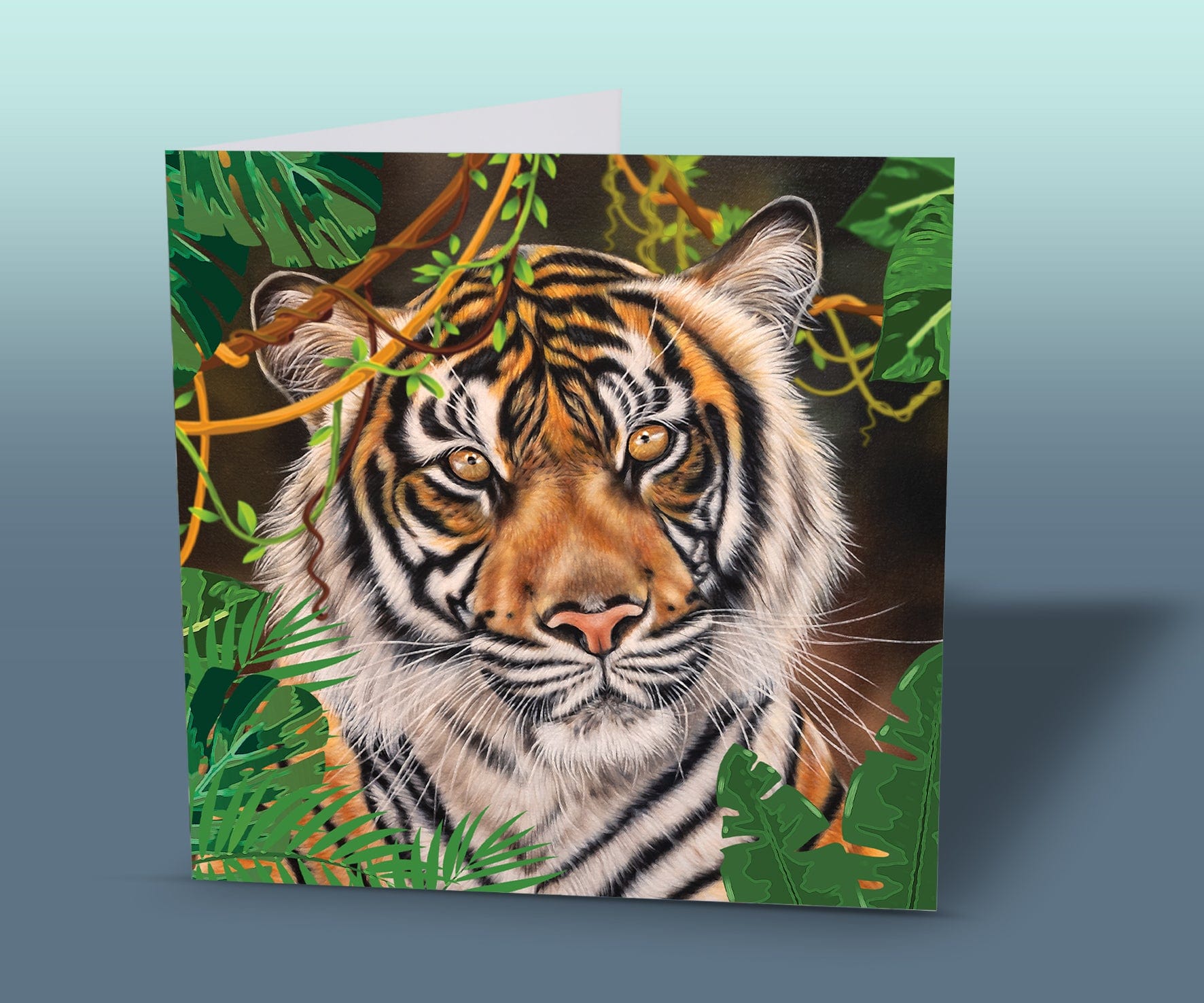 Wildlife Greeting Card - Tiger