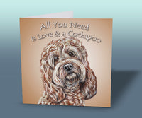 cockapoo quote card