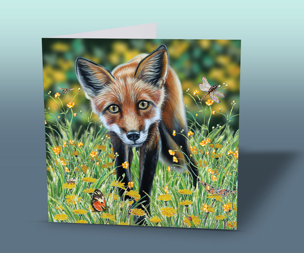 Fox Greeting Card