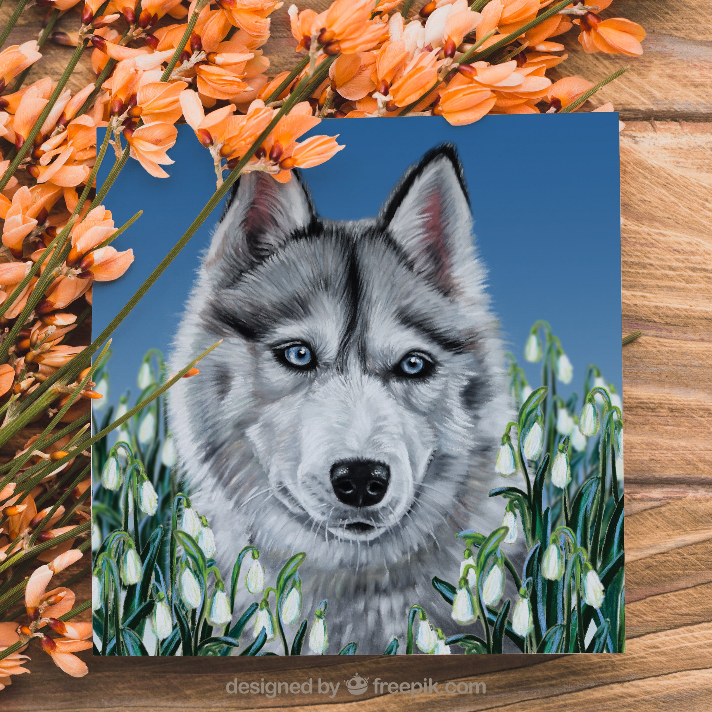 husky card