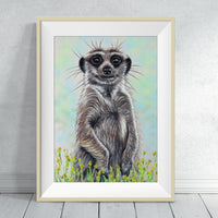 meerkat wall art