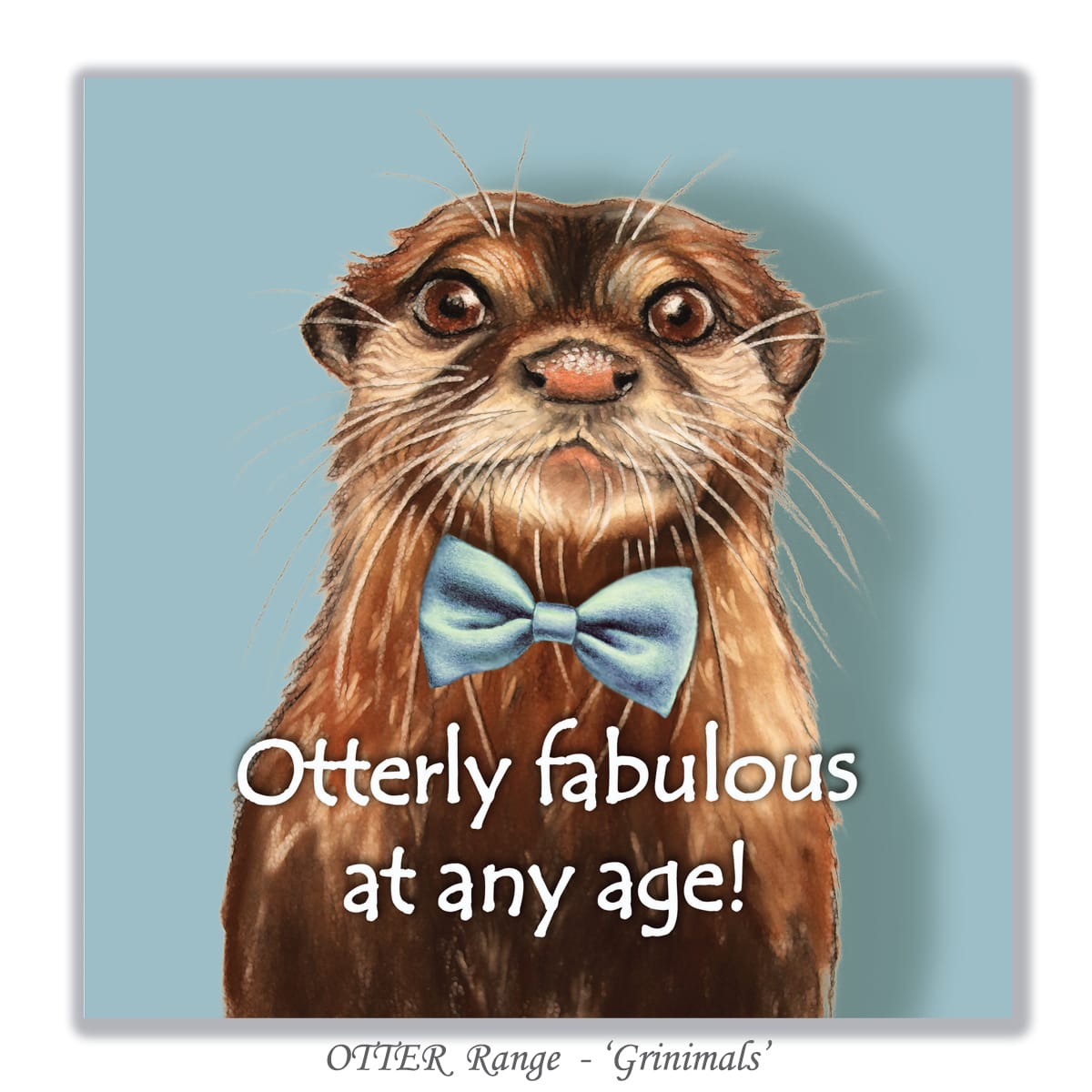 Funny Otter Birthday Card