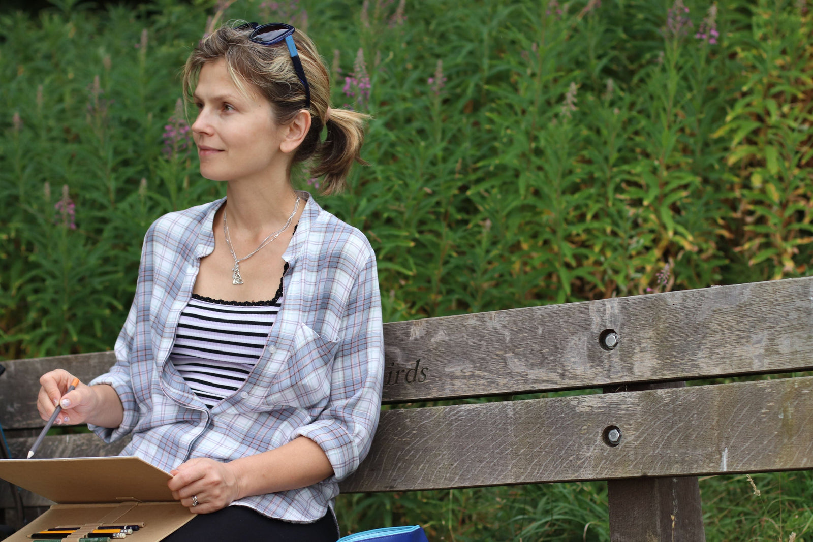 Behind the scenes inspired by nature – artist Irisha in action
