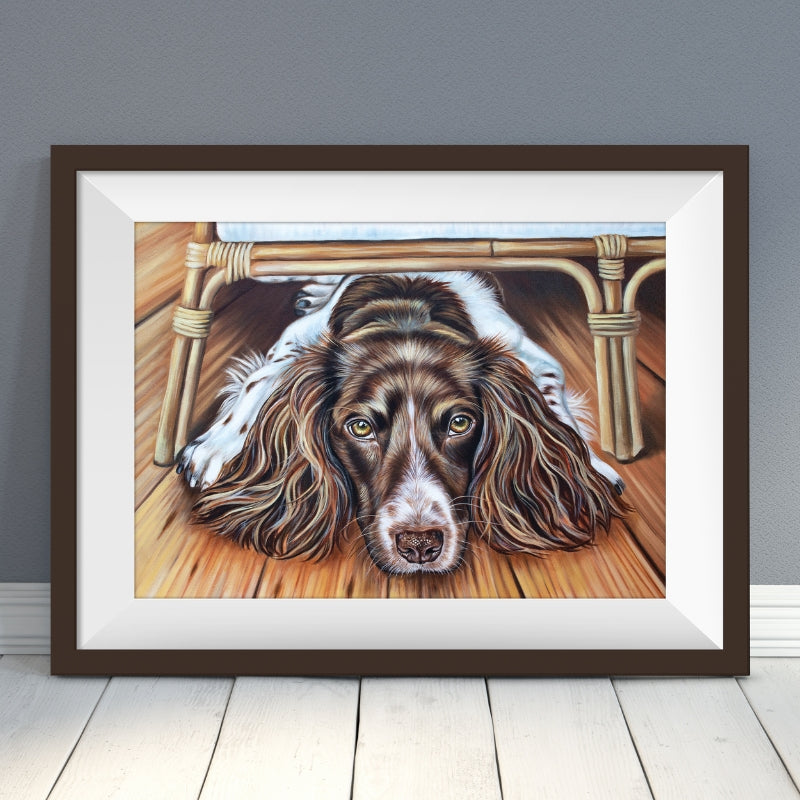 springer spaniel wall art