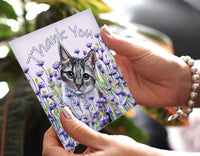 tabby cat card