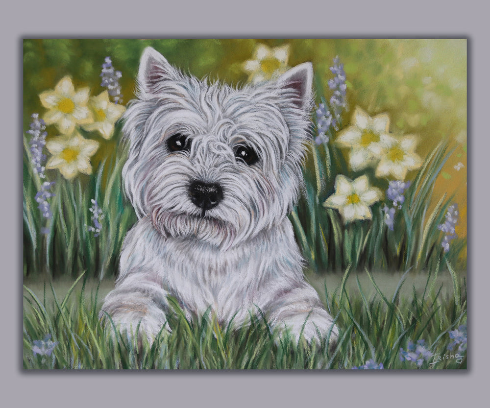 westie wall art