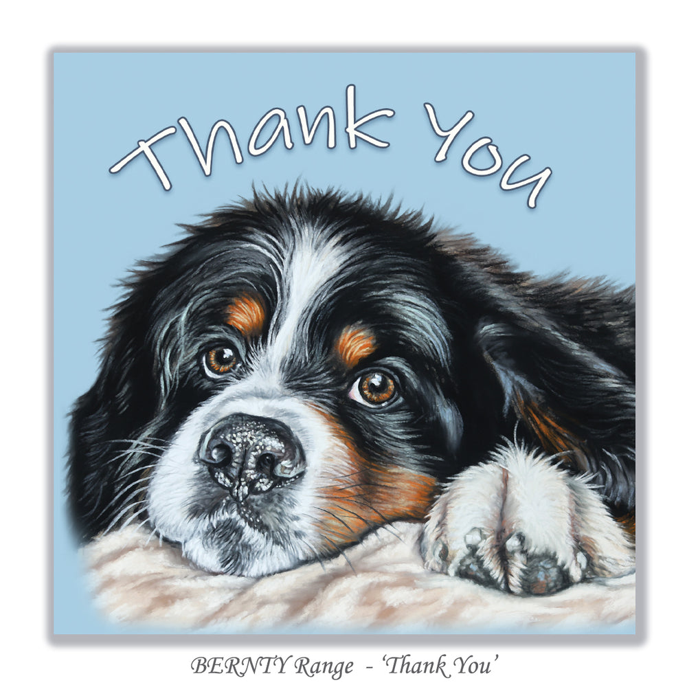 Bernese Mountain Dog card