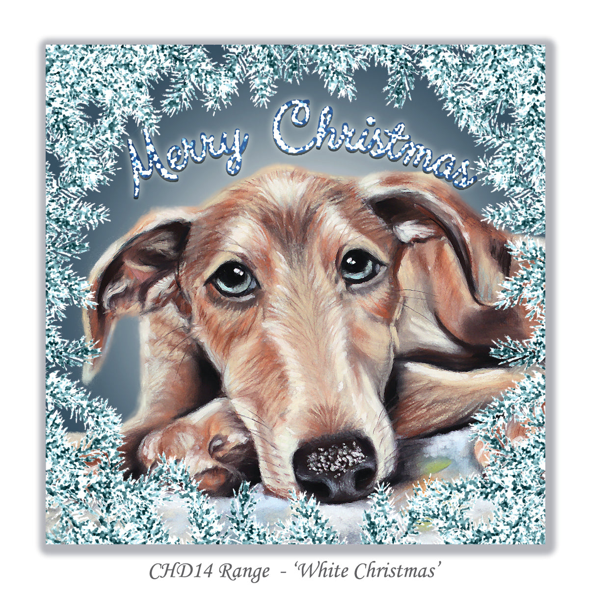 dog christmas card