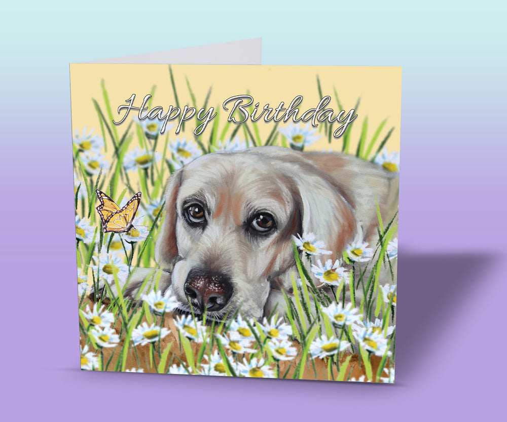 Labrador Birthday Card