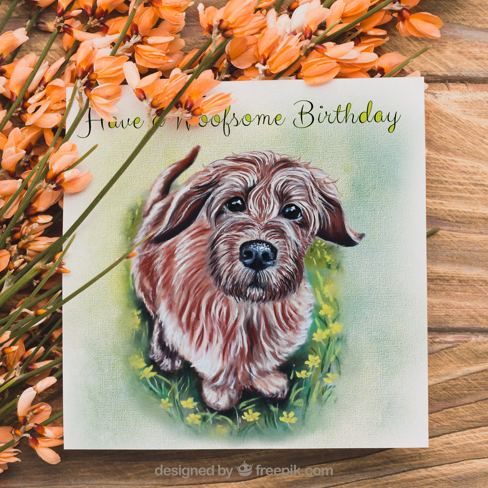 Dog Birthday Card