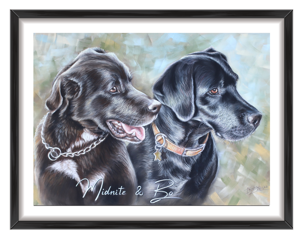 group pet portrait uk