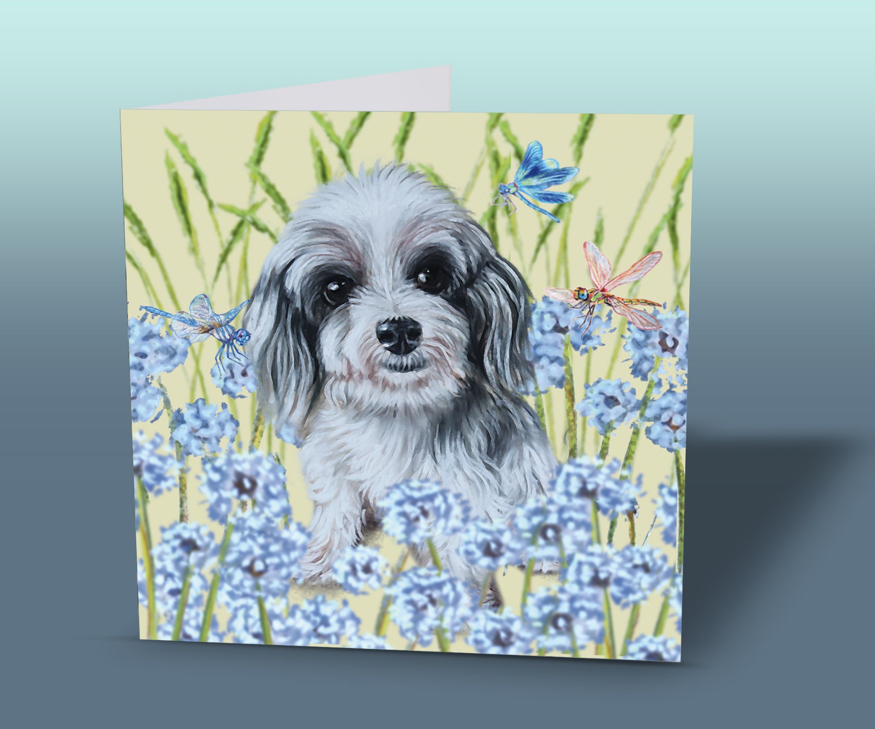 Shih Tzu birthday card