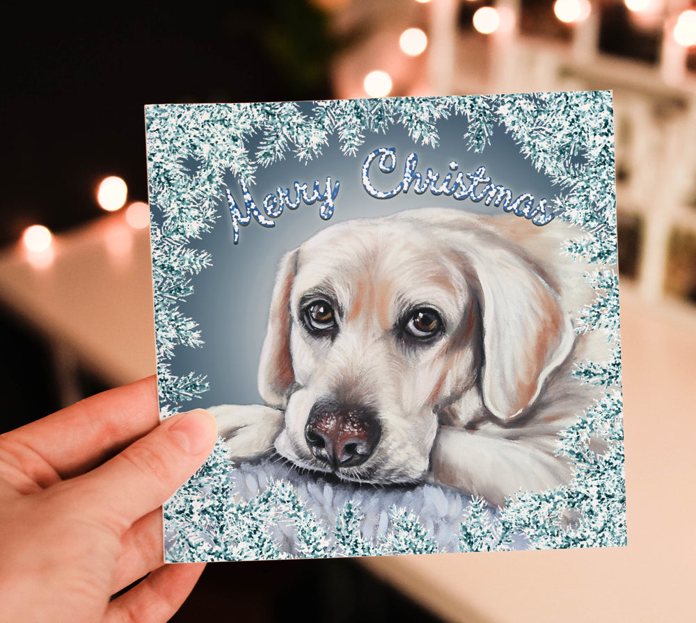 Labrador Retriever Christmas Card