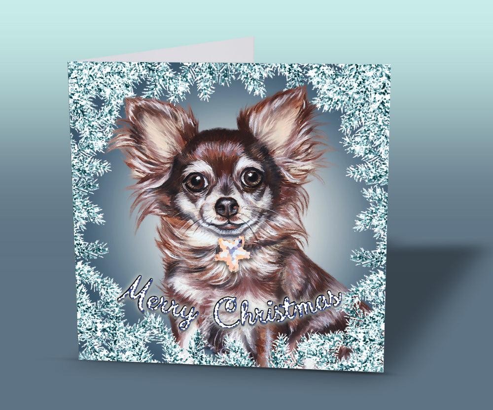 Chihuahua Christmas Card