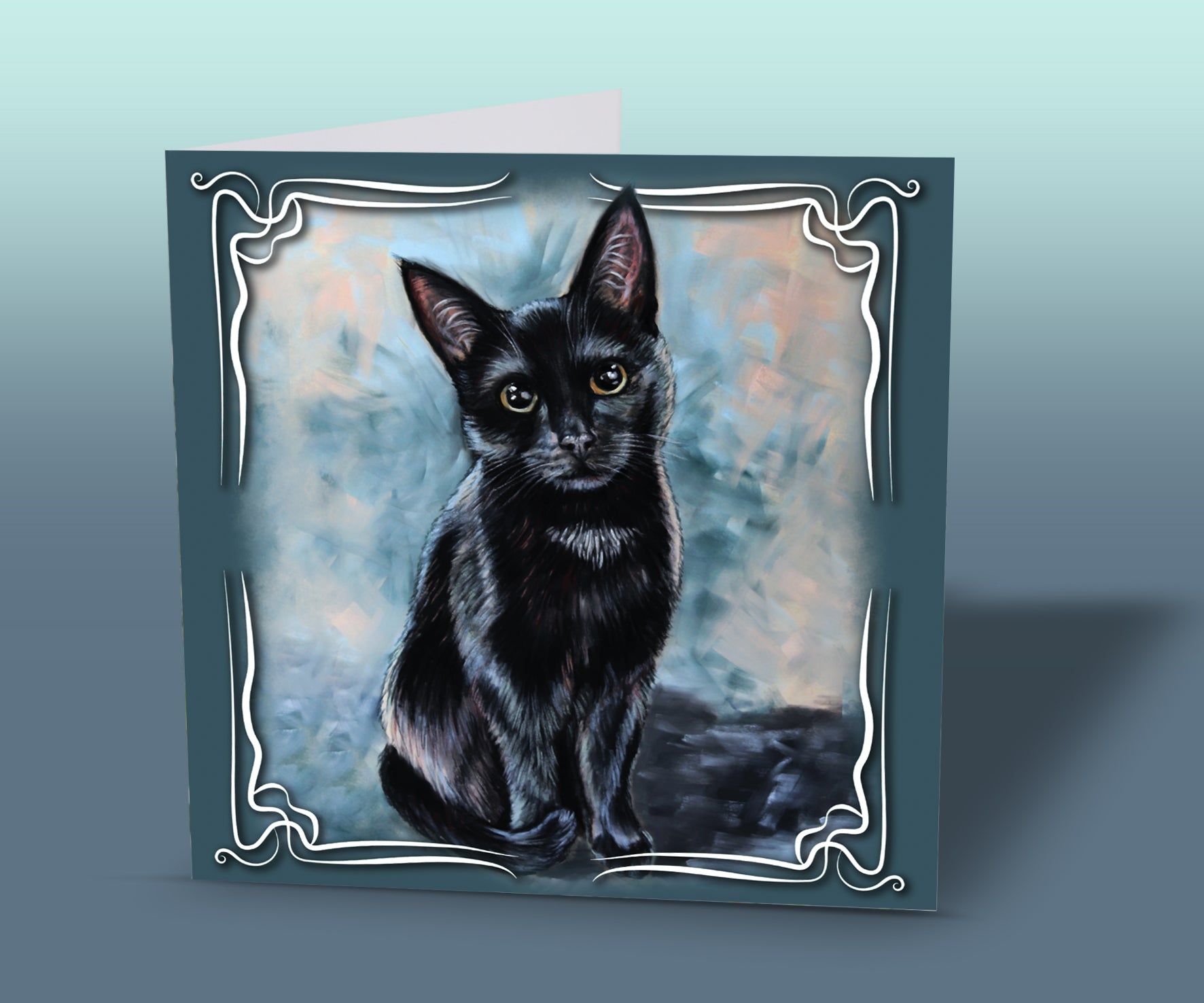 cat greeting card