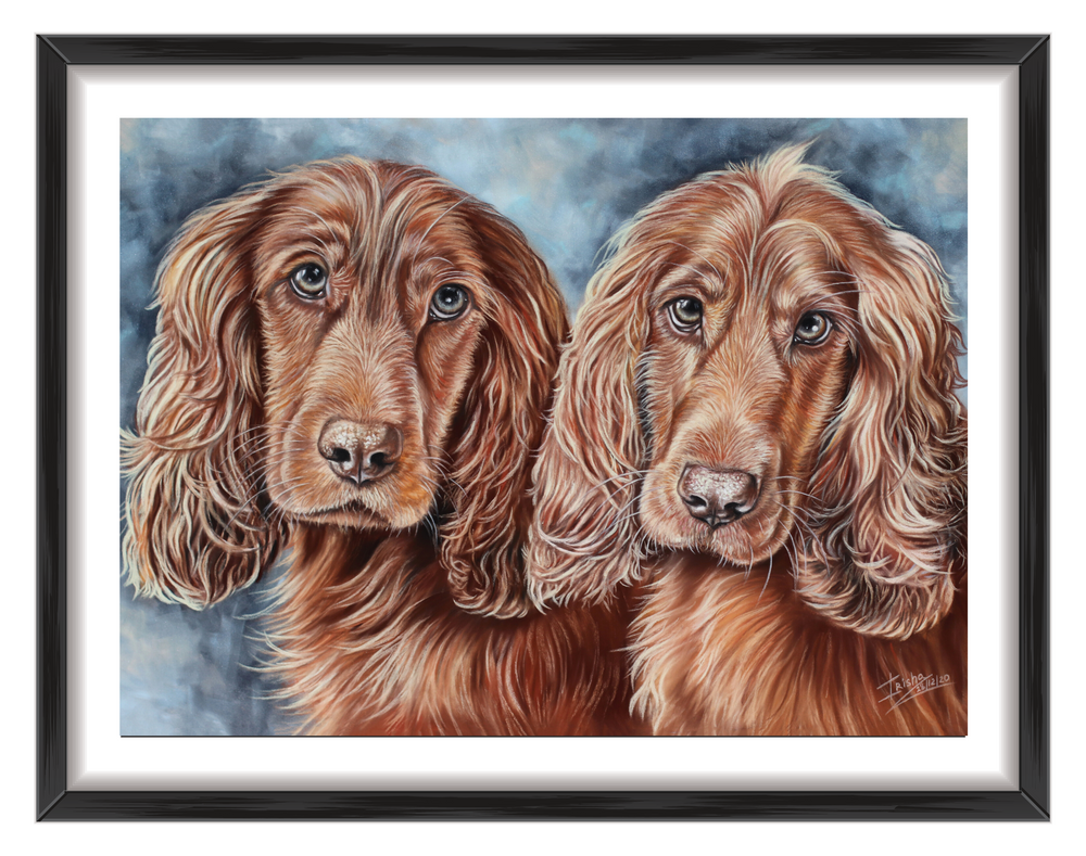 custom dog portrait uk