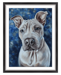beautiful custom dog portraits