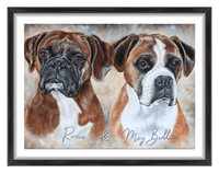custom dog portraits uk