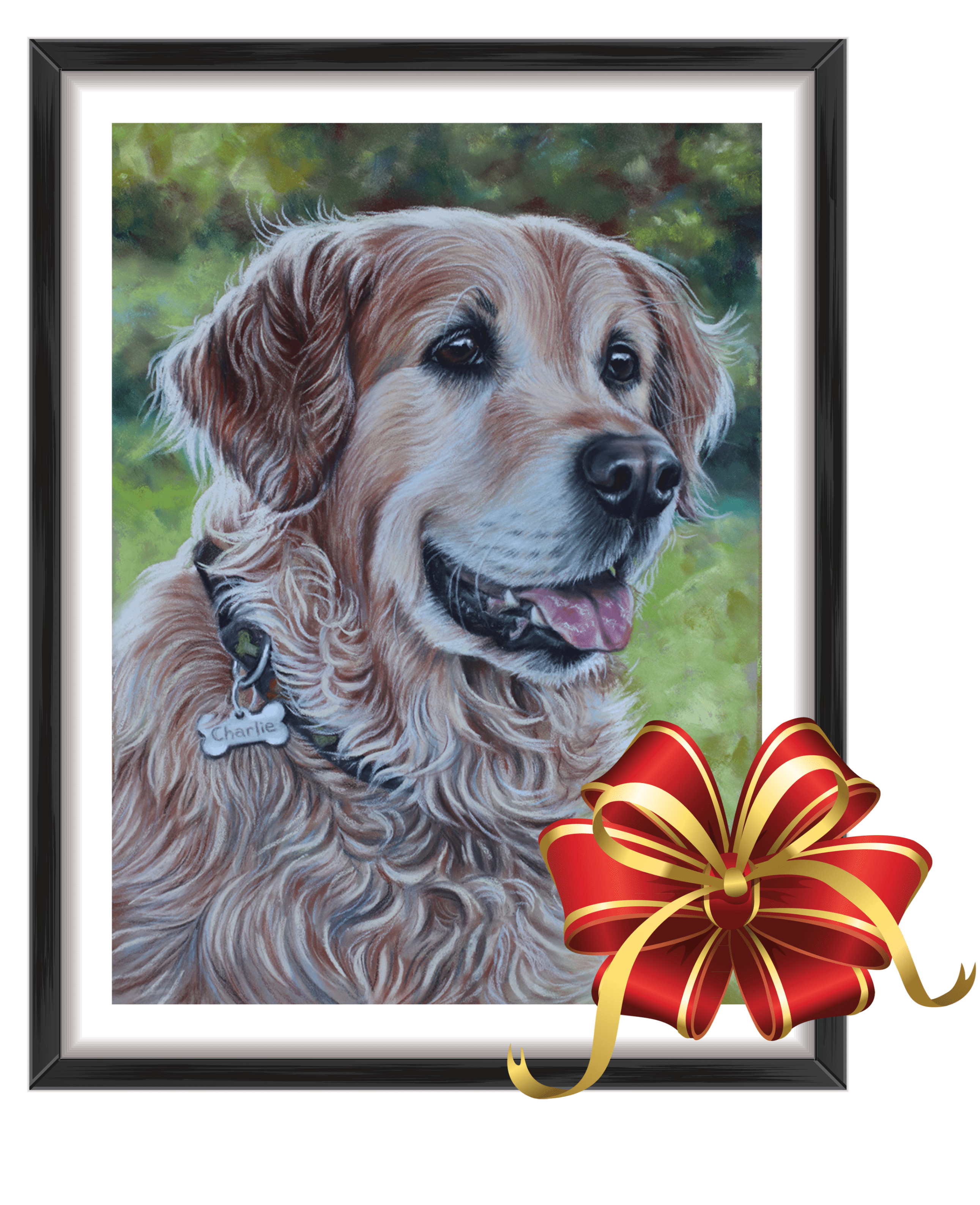 dog portrait gift voucher