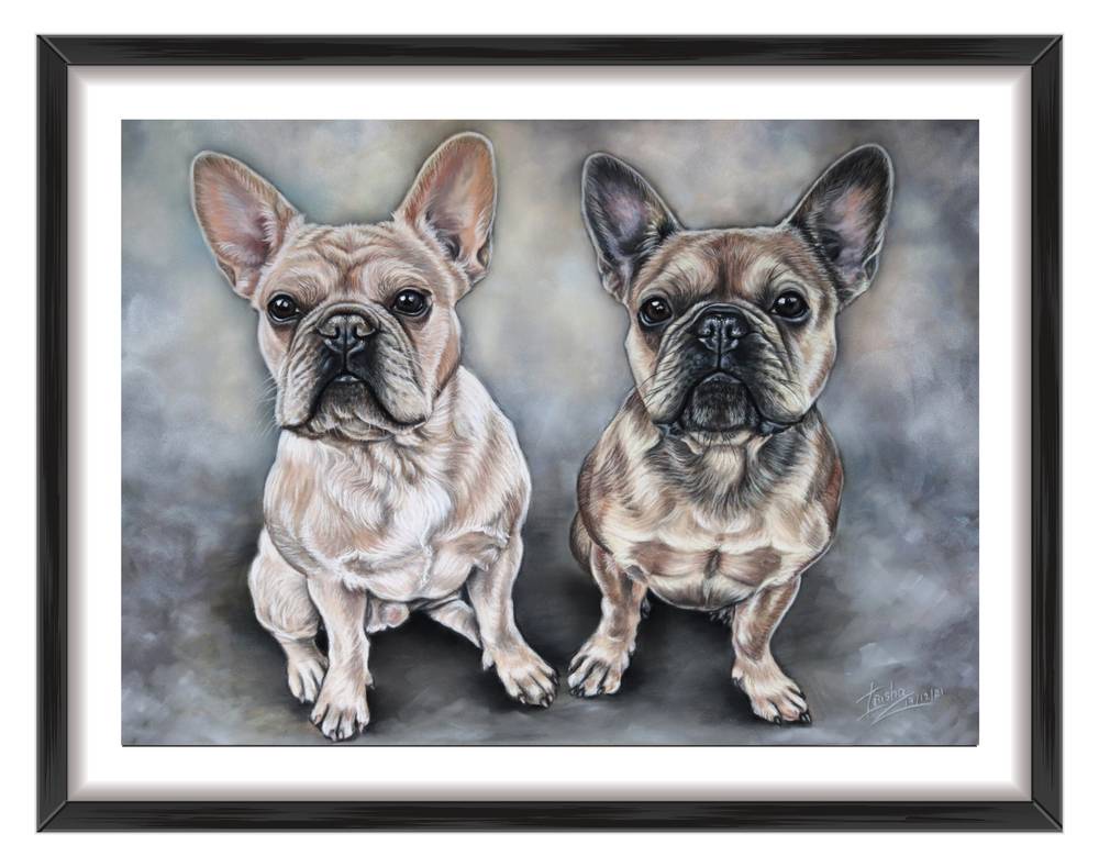 custom dog portrait uk