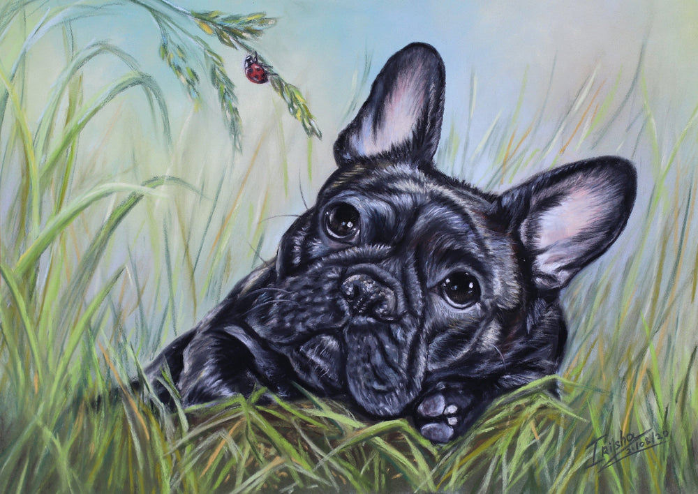 dog art print