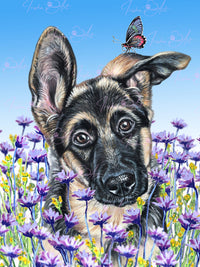 cute dog printable