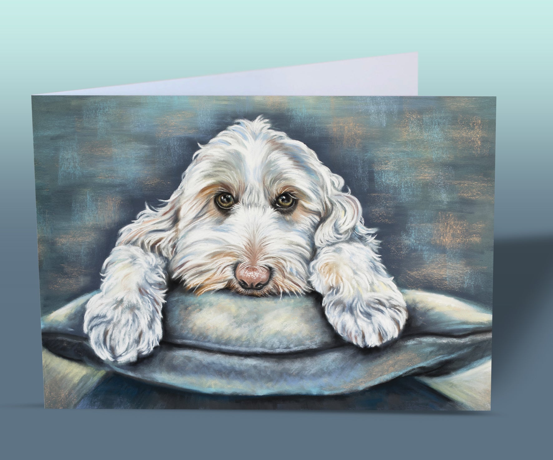 labradoodle card