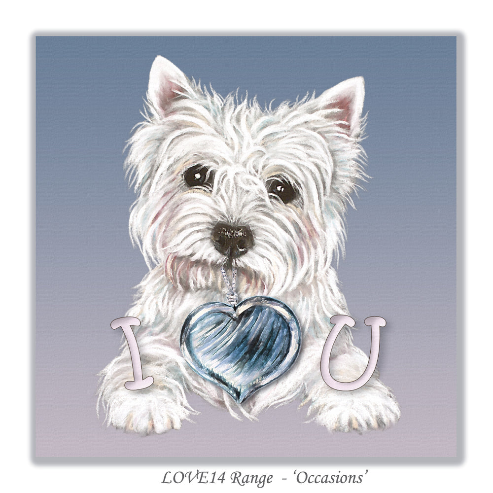 Westie Valentines Day