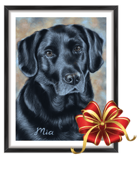 pet portraits gift voucher
