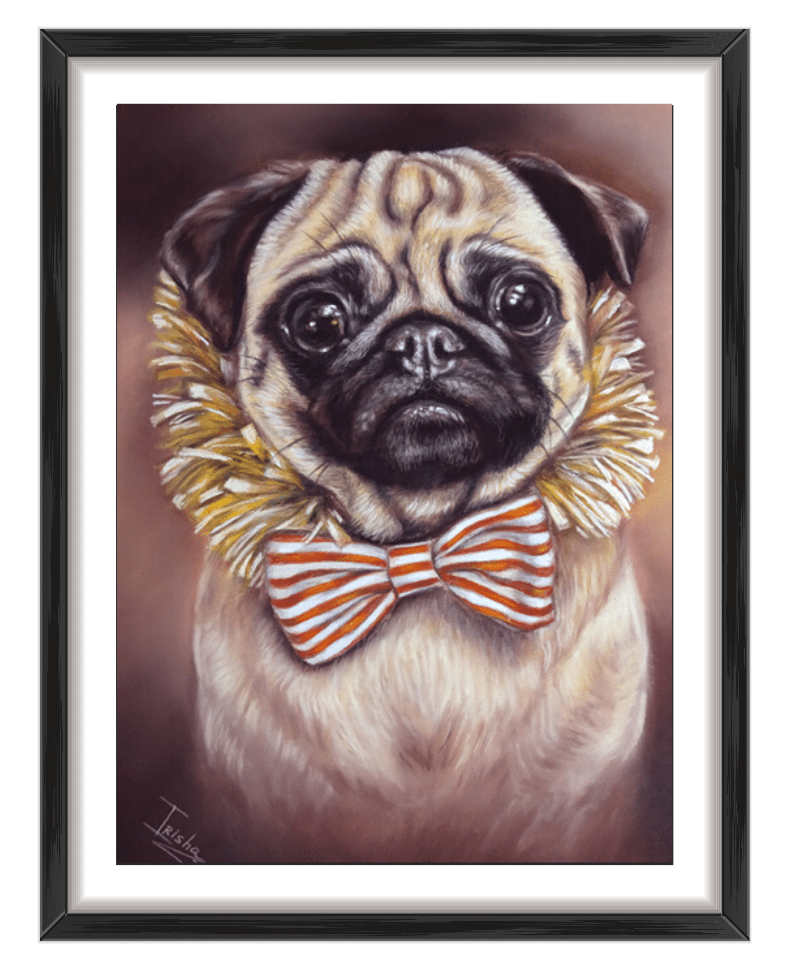 commission dog portrait uk