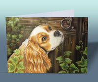 Cavalier King Charles Spaniel Card